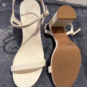 BP Cream Strappy Heels